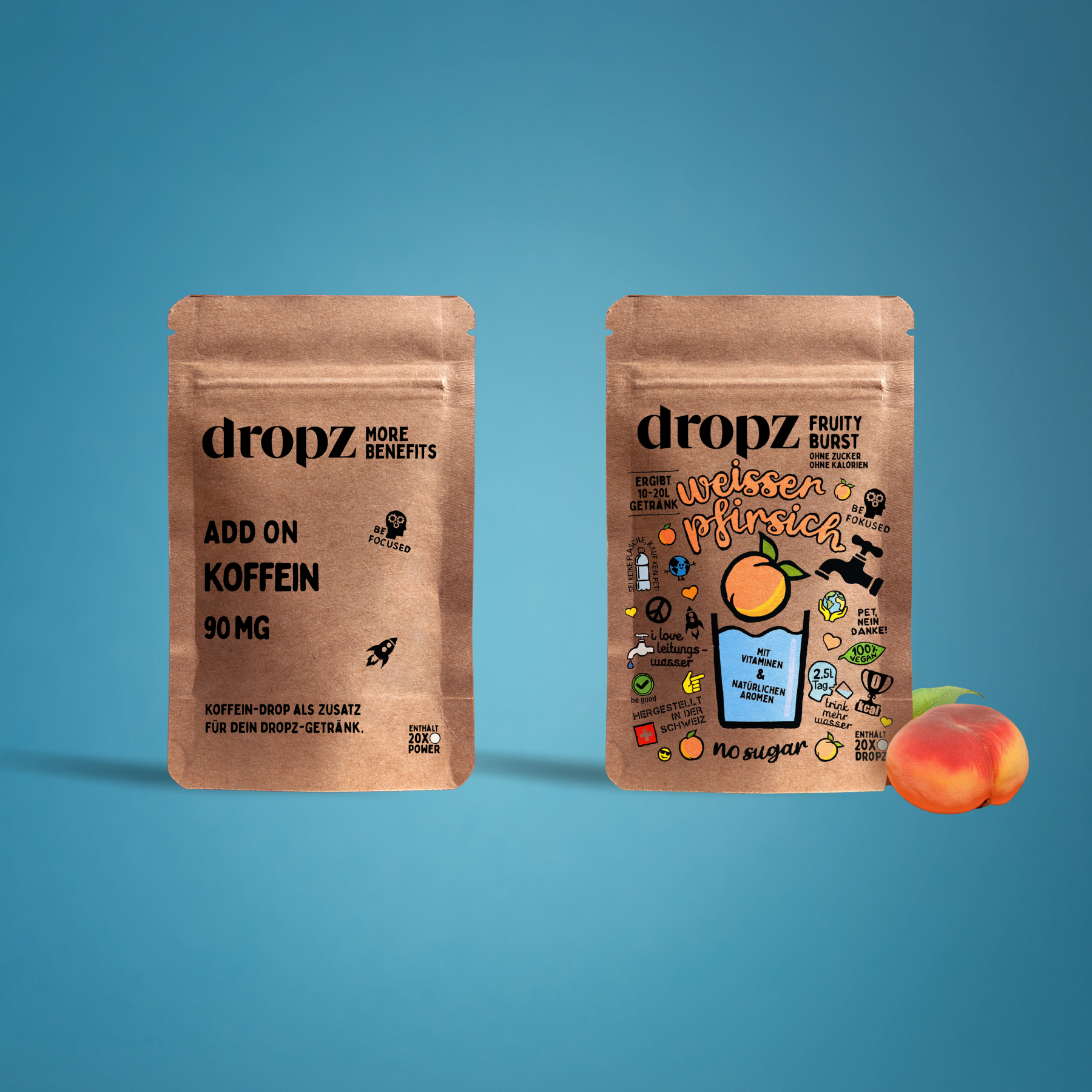 Caféine + Pêche blanche Bundle