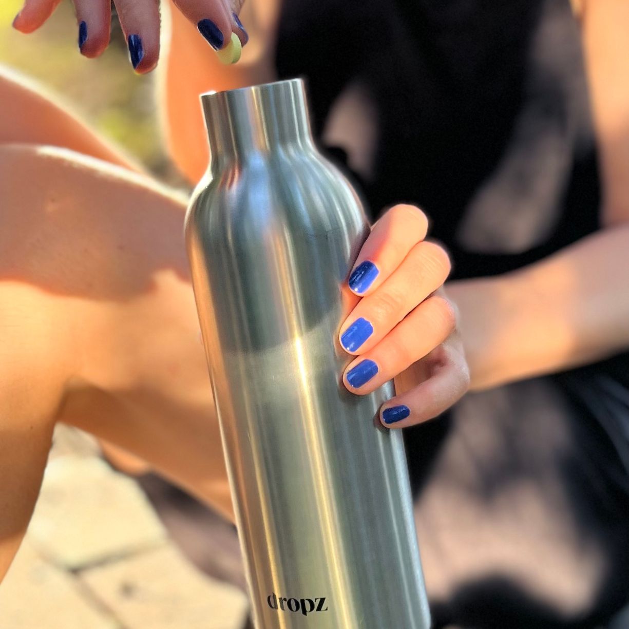 dropz bouteille argent - 0.7 L