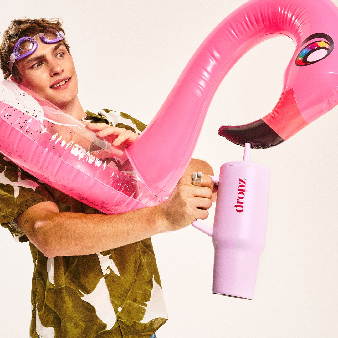 <span>Le Tumbler Dropz en acier</span><br>