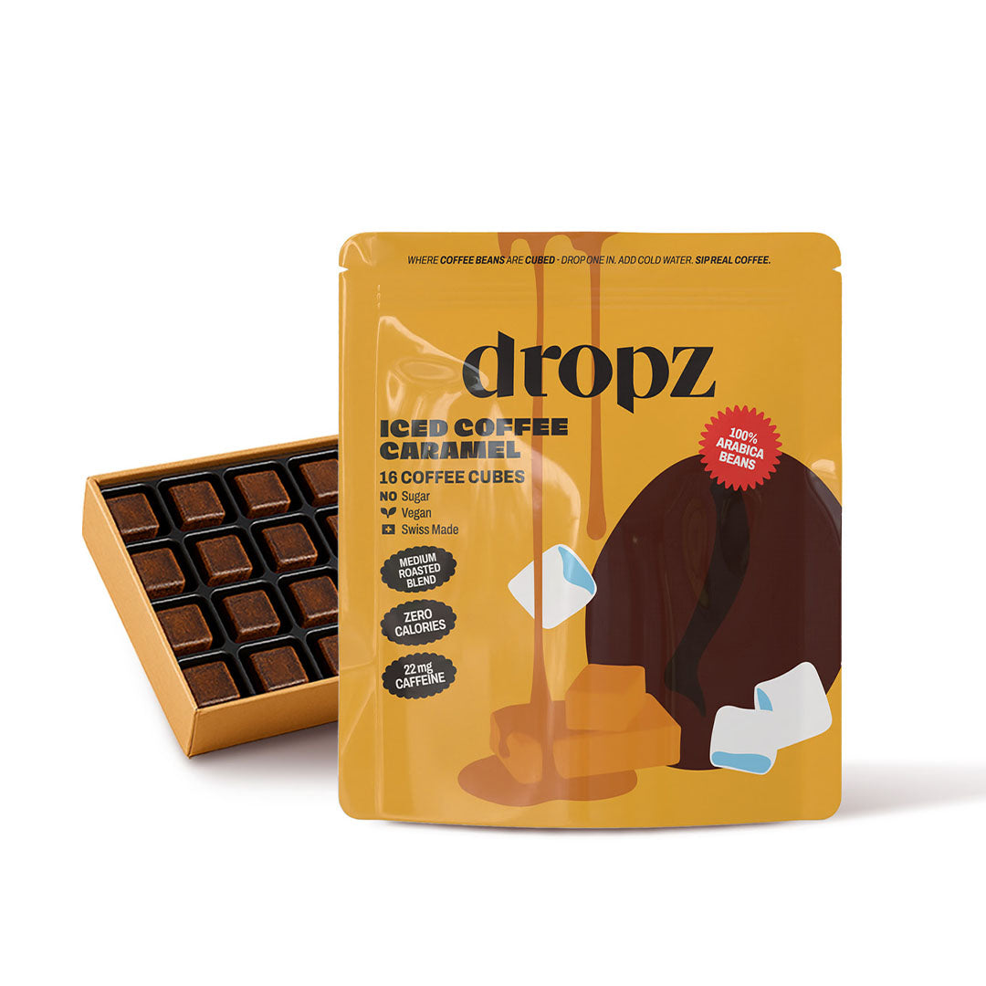 Iced Coffee Cubes Caramel