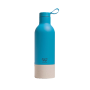 dropz gourde édition bleu océan - 0,5 L avec compartiment de rangement